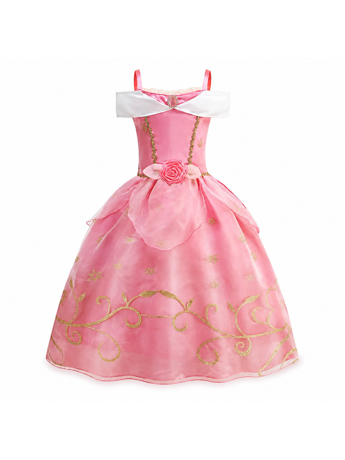 2026 Girl Princess Dress Costume Princess Cosplay Halloween Carnival Party main product view