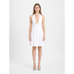 Carnival Dress with a Deep V-Neckline