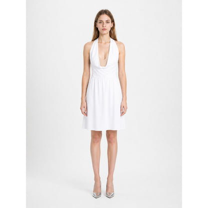 Carnival Dress with a Deep V-Neckline front view