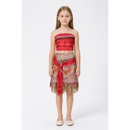 Moana Costume with Skirt and Top main product view