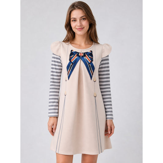 Kids' M3GAN Long Sleeve Cosplay Dress