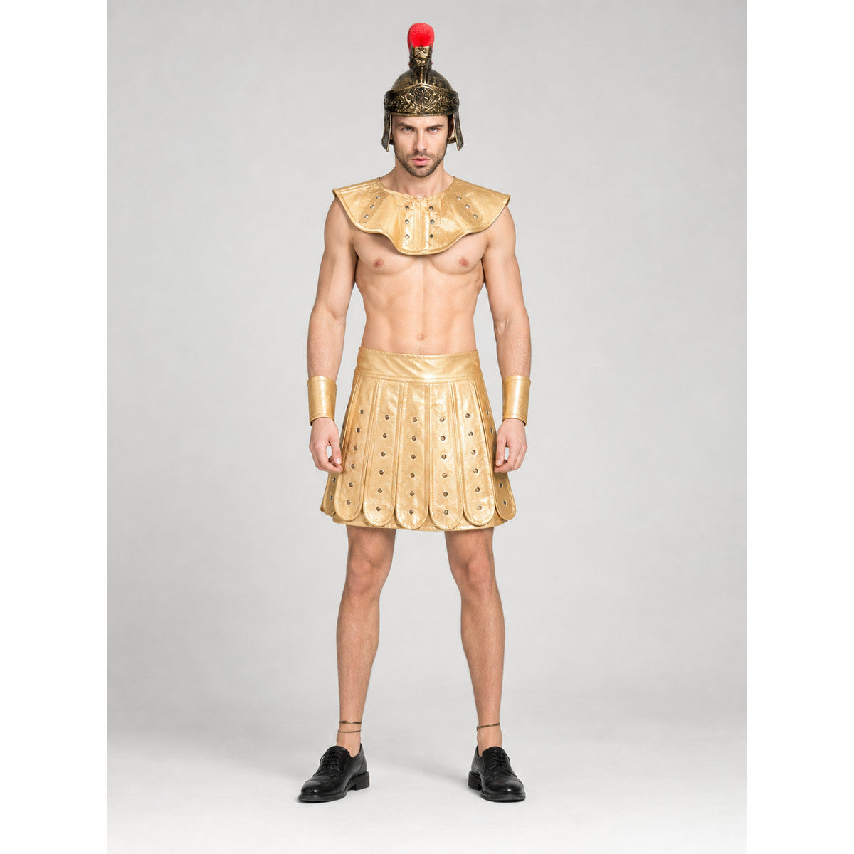 Spartan Warrior Costume with Helmet