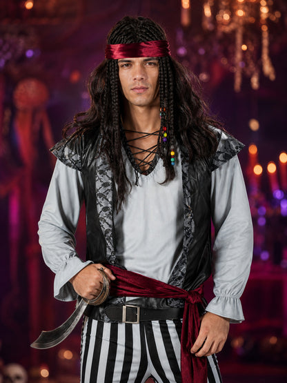 Pirate Costume for Halloween and Cosplay on-model view