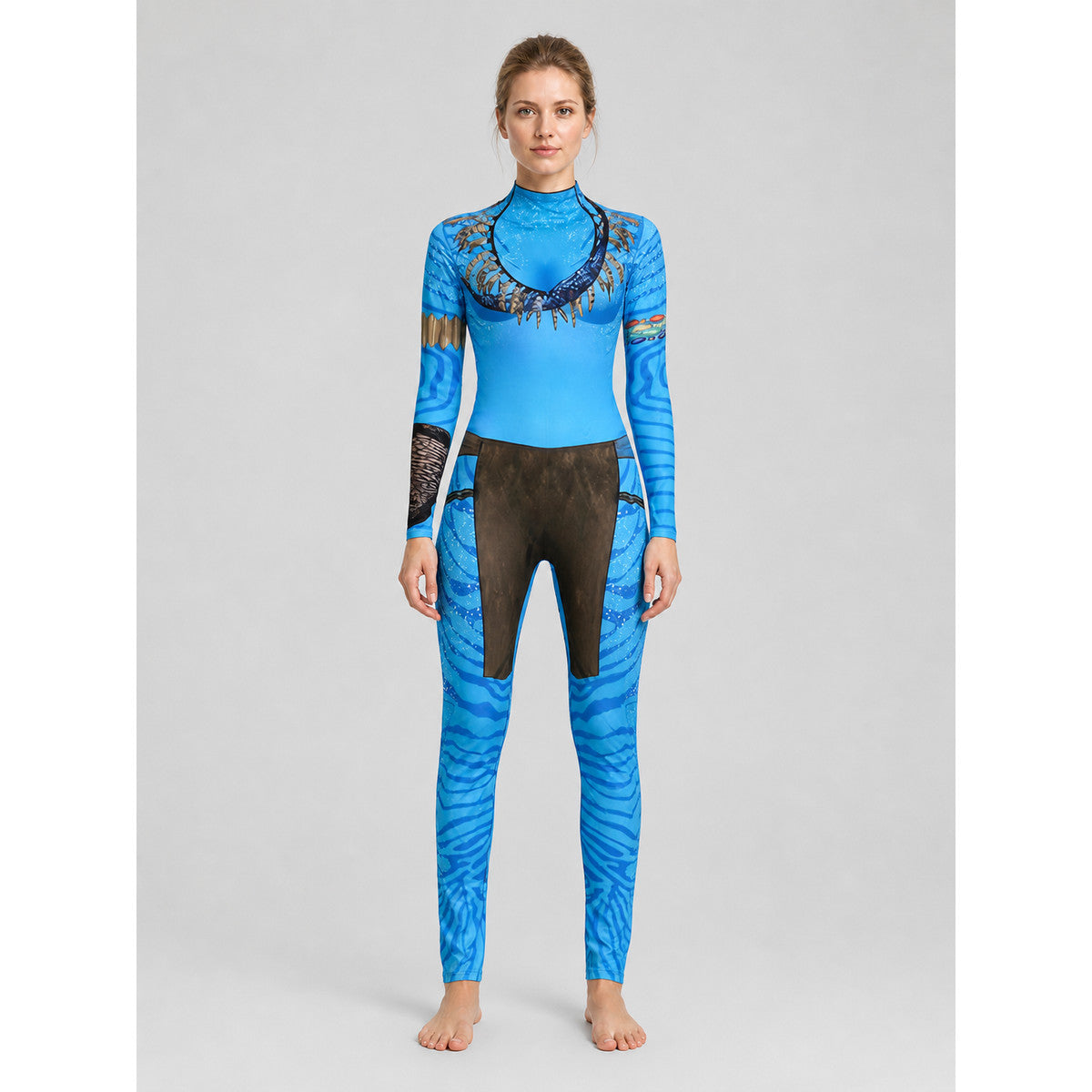 Avatar 3 Blue Cosplay Jumpsuit Costume