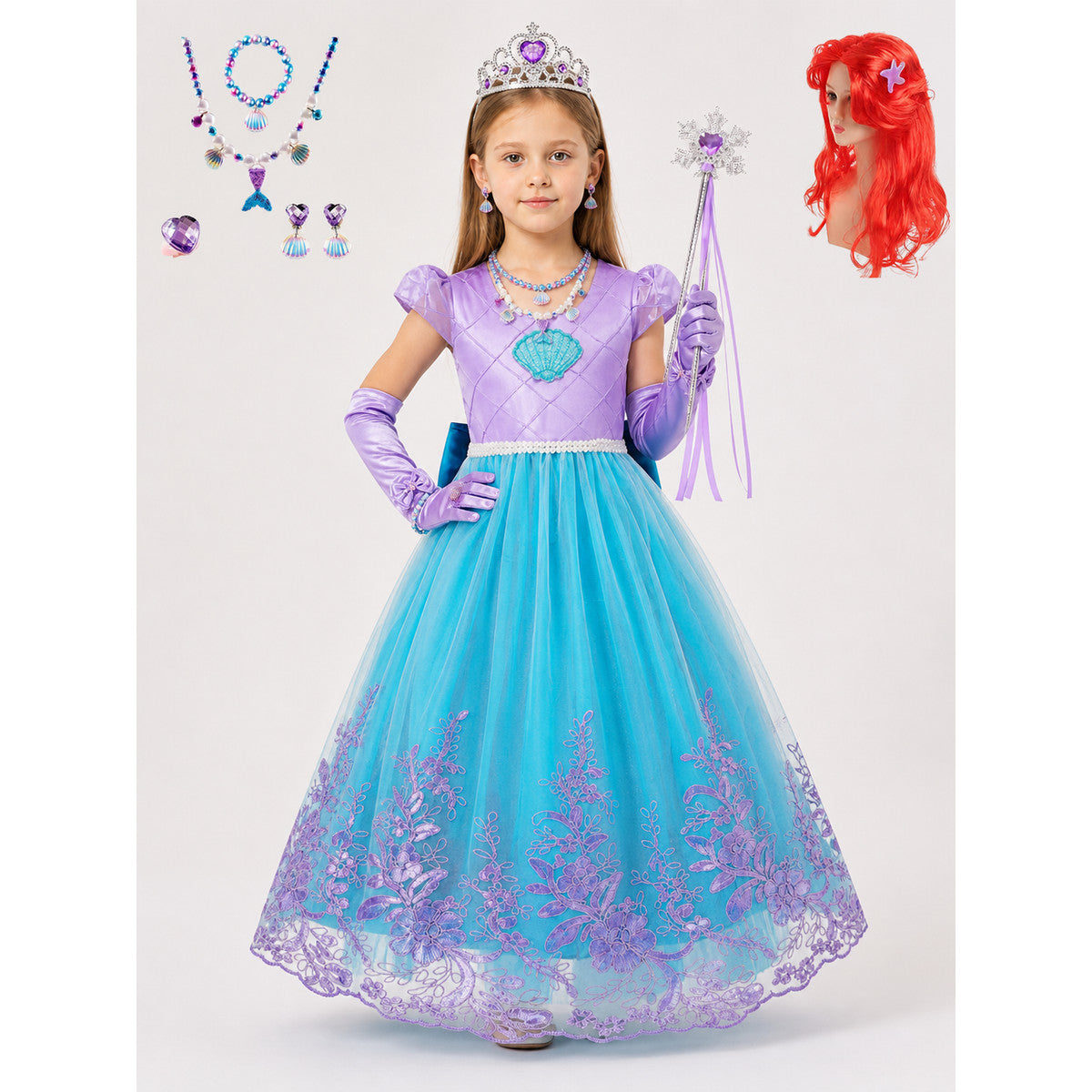 Mermaid Costume for Halloween and Cosplay main product view
