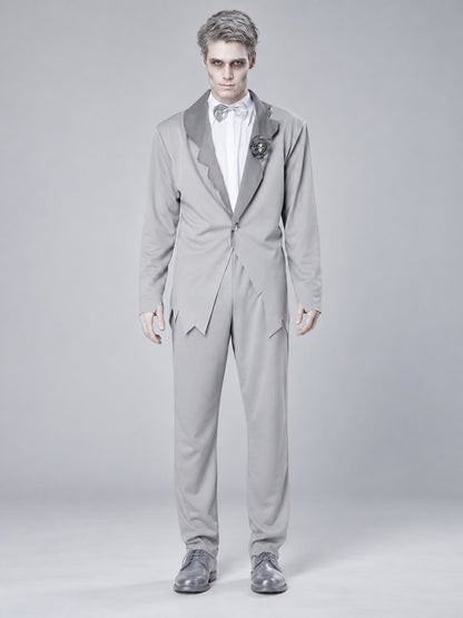 Vampire Costume: Light Jacket, Pants, Bow Tie