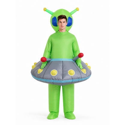 Inflatable Alien Costume for Parties and Halloween front view