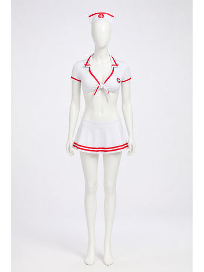Medical Costume with Red Cross and Ties main product view