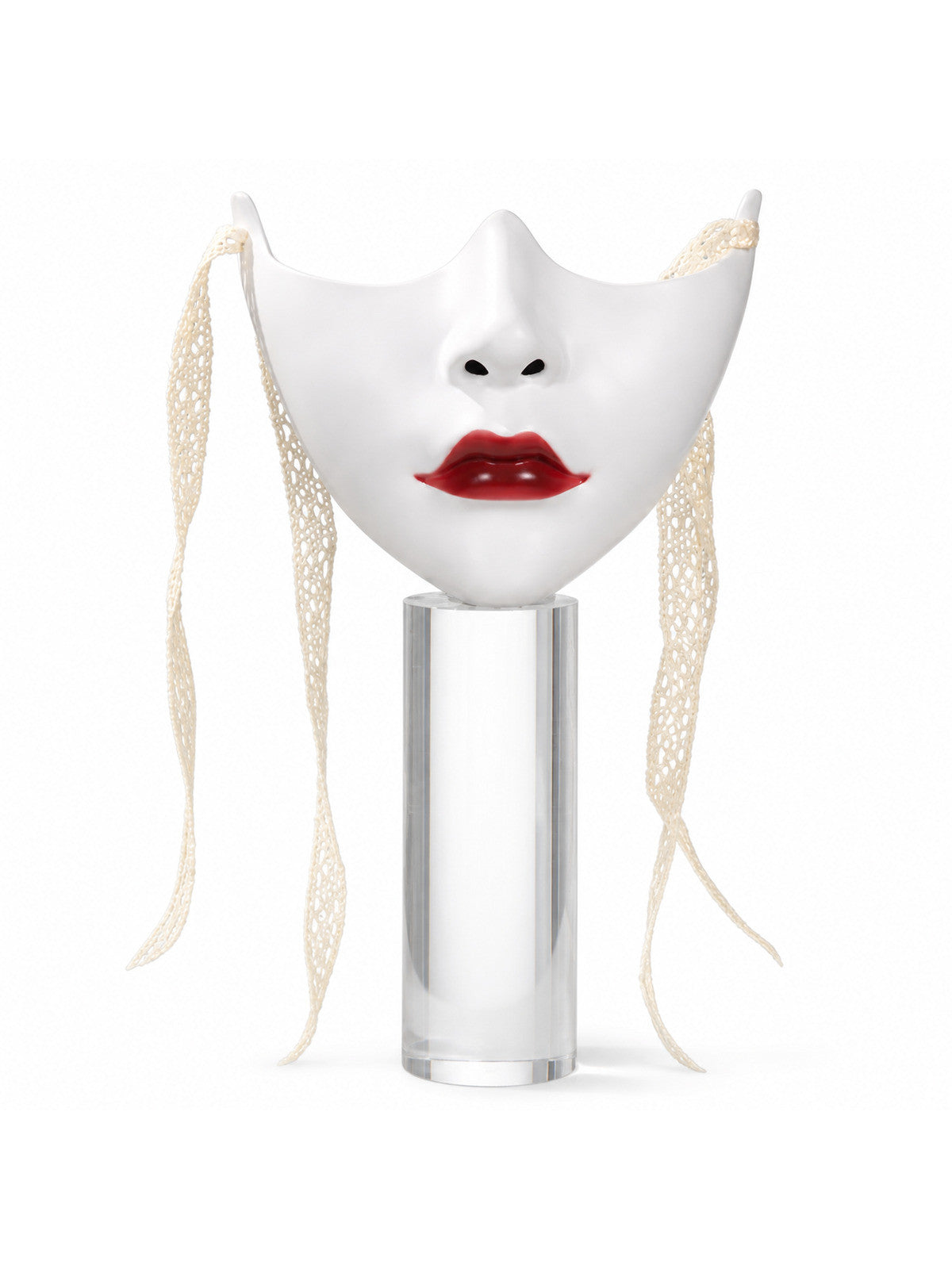 Red Lip Half-face COS Beauty Props Decoration Collection Half-face Decoration main product view