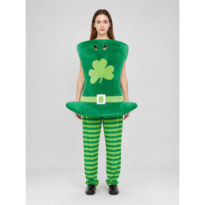 Leprechaun-Style Carnival Costume with Hat