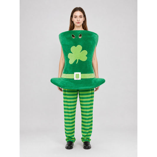Leprechaun-Style Carnival Costume with Hat