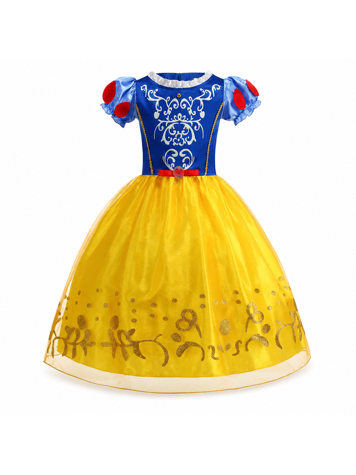2026 Girl Princess Dress Costume Princess Cosplay Halloween Carnival Party