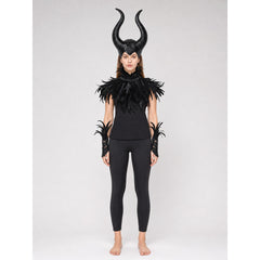 Carnival Headpiece with Black Horns