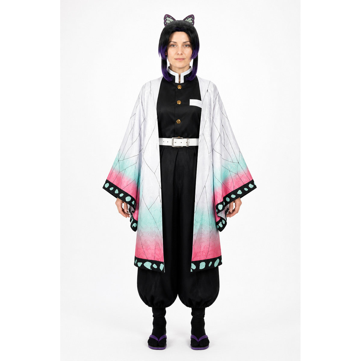 Halloween Butterfly Wing Cape and Wig main product view