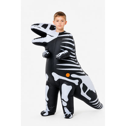 Inflatable Dinosaur Skeleton Costume for Parties main product view