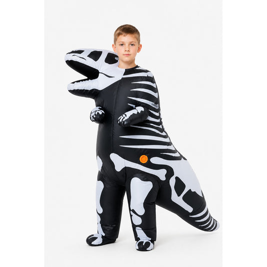 Inflatable Dinosaur Skeleton Costume for Parties main product view