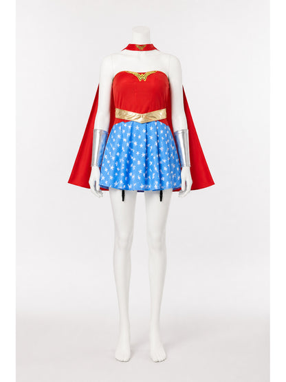 Cosplay Character Costume with Cape and Skirt main product view