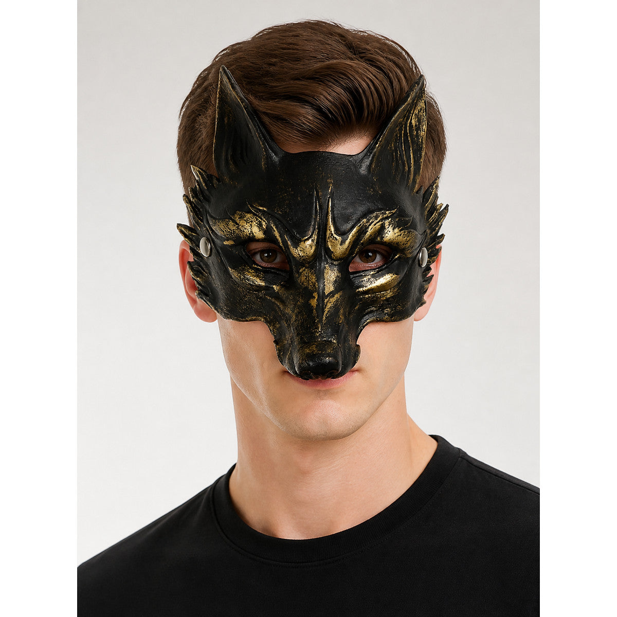 Halloween Carnival Headwear with Ears and Face main product view
