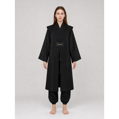 Obi-Wan Kenobi Cosplay Costume, Black Robe