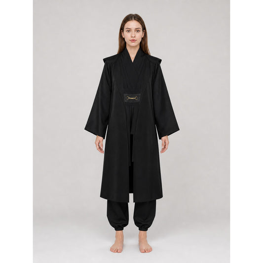 Obi-Wan Kenobi Cosplay Costume, Black Robe