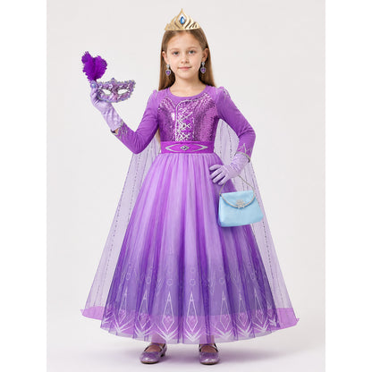 Purple Carnival Costume for Halloween and Cosplay