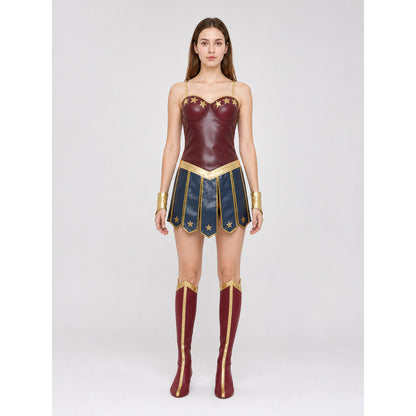 Roman Mythology-Style Cosplay Costume front view