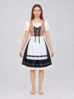 This traditional costume is designed in a vintage folk style and is suitable