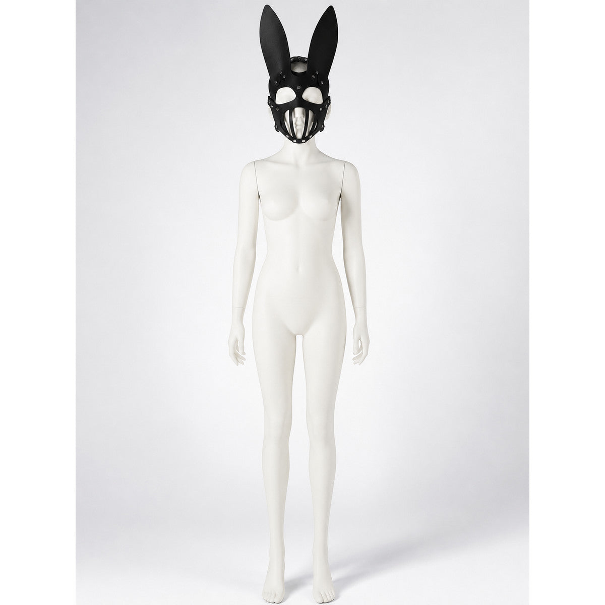 Black Rabbit Carnival Headpiece for Halloween main product view