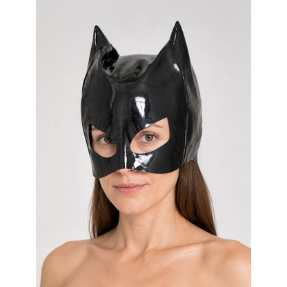 Black Carnival Headpiece with Cat Ears main product view