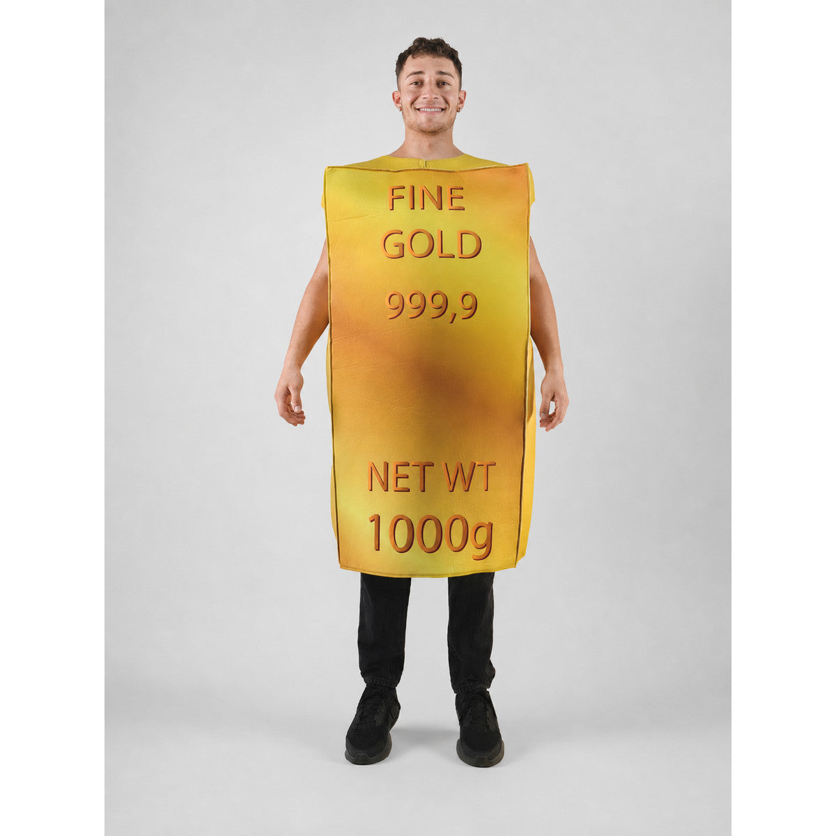 Gold Bar Costume Tunic for Parties