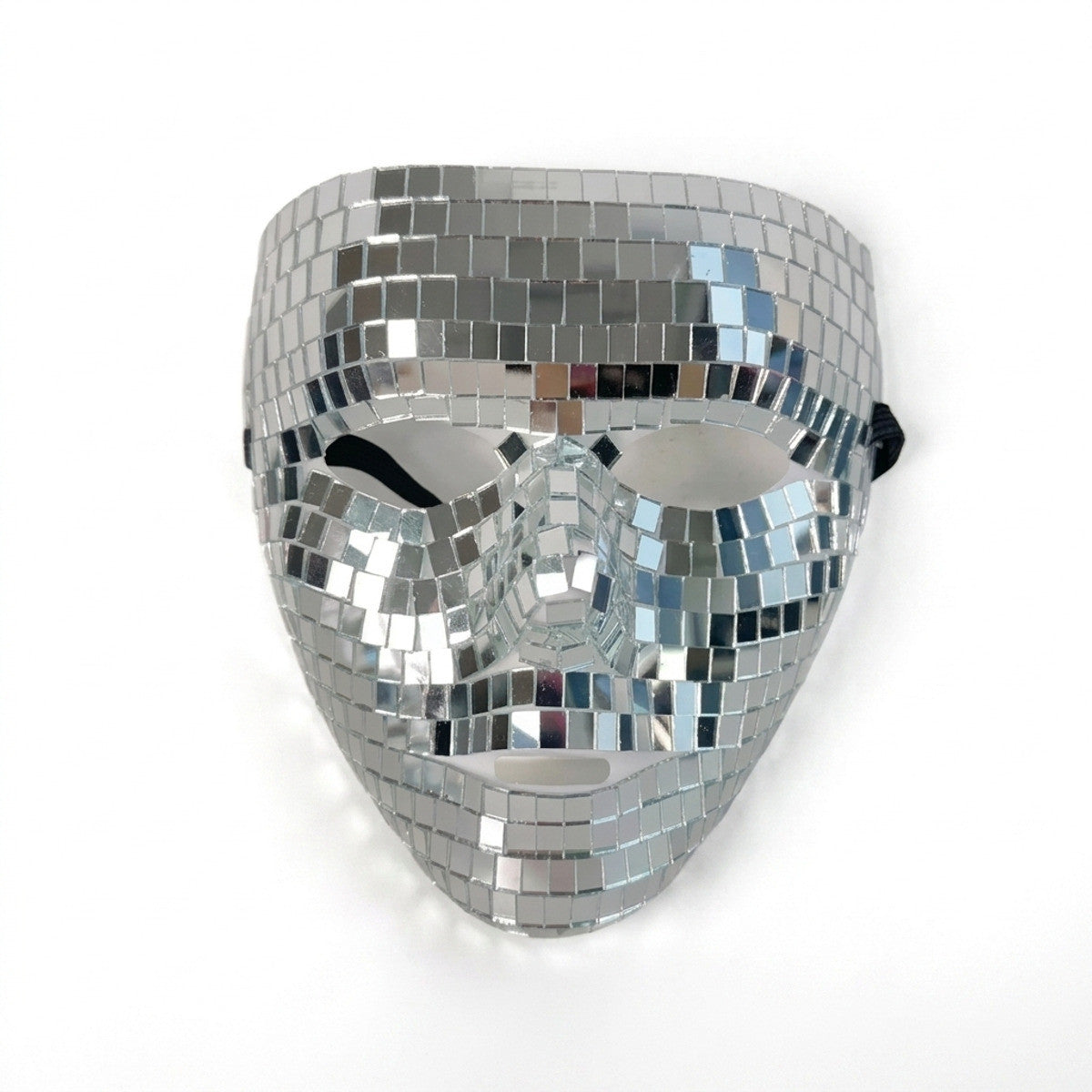 Masquerade Ball Glitter Mirror Face Mask Full Face Male Adult Night Club Mask Party Supplies Eye Mask Home DJ Decor Carnival