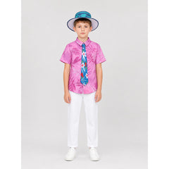 Zootopia Nick Wilde Cosplay Costume: Shirt, Pants, Tie, Hat
