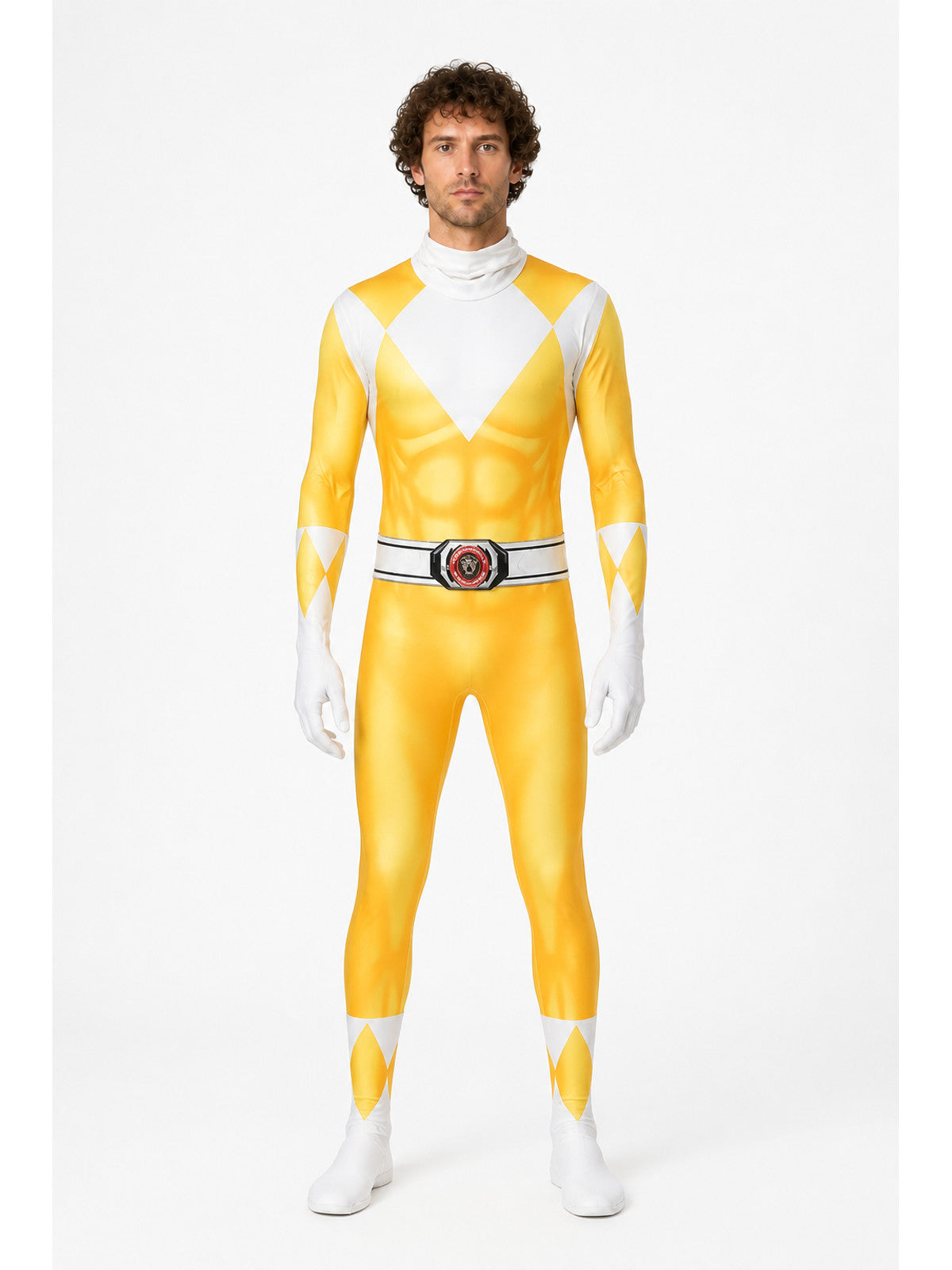 One-Piece Orange Cosplay Costume with Mask main product view
