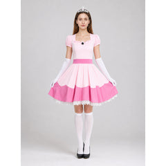 Princess Costume with Dress and Crown
