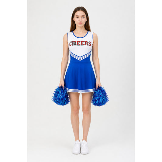 Cheerleading Costume, Dress with Pom-Poms main product view