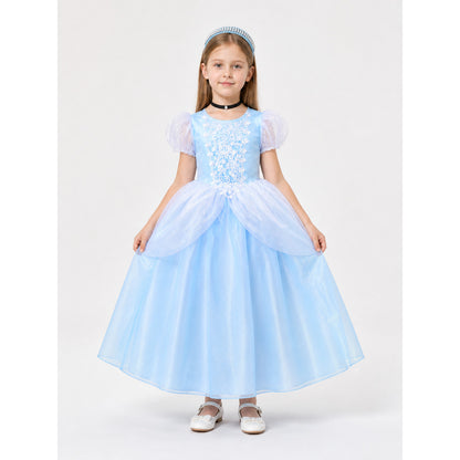 Blue Princess Halloween Costume