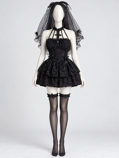 Gothic Lolita Style Costume in Black