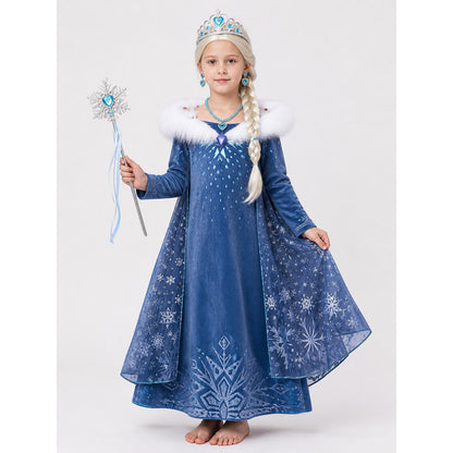 Snow Queen Carnival Costume for Halloween and Cosplay main product view