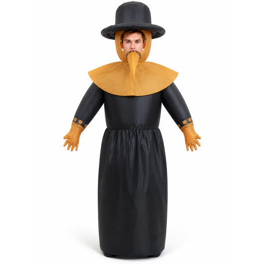 Inflatable Plague Doctor Costume front view