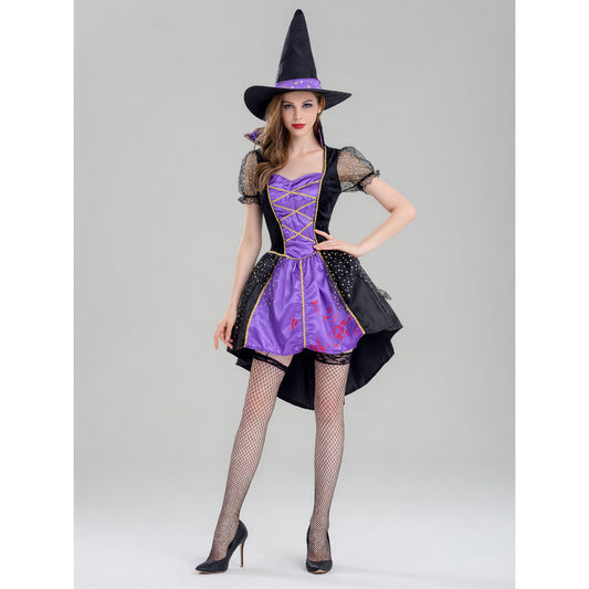 Carnival Costume: Dress and Pointed Hat