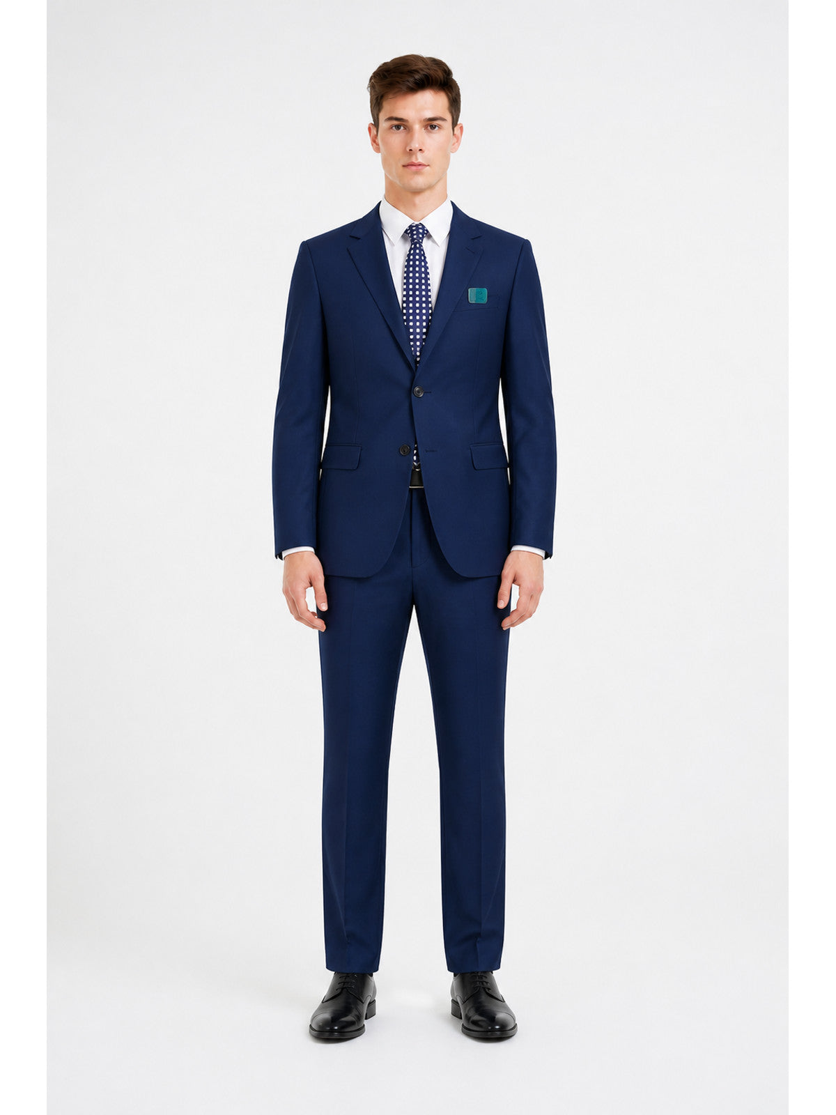 Dark Navy Cosplay Suit with Tie main product view