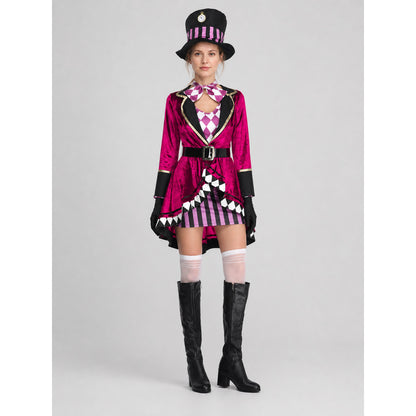Adult Stage Magician Costume, S–XXL, Carnival on-model view