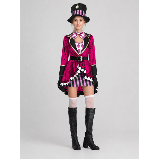 Adult Stage Magician Costume, S–XXL, Carnival on-model view