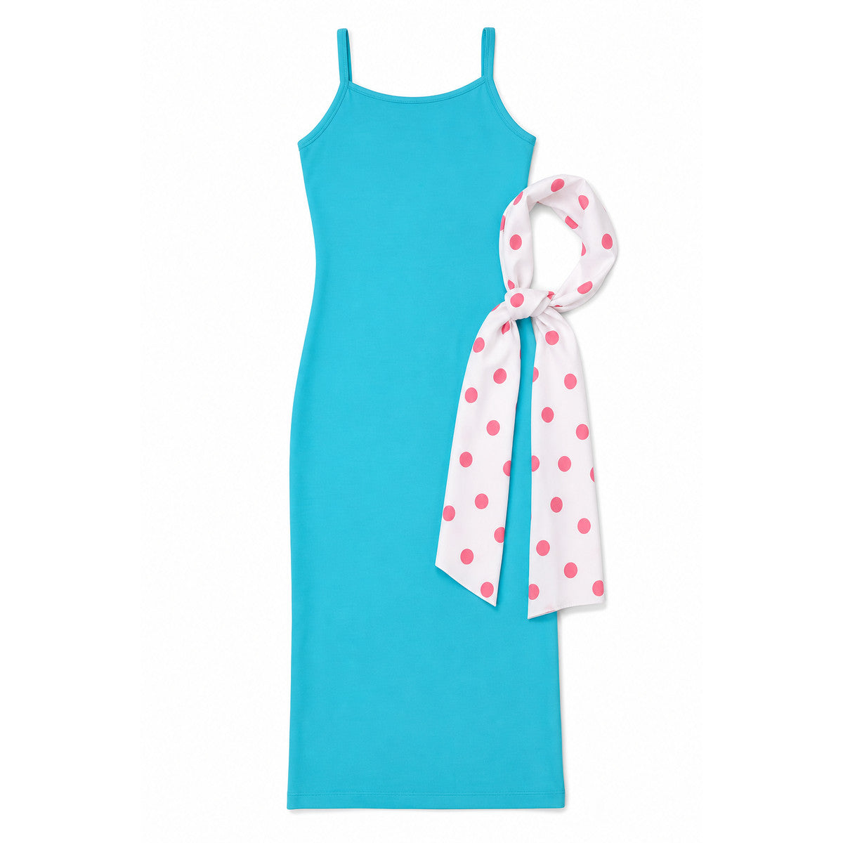 Lucy Cosplay Costume: Turquoise Dress and Scarf