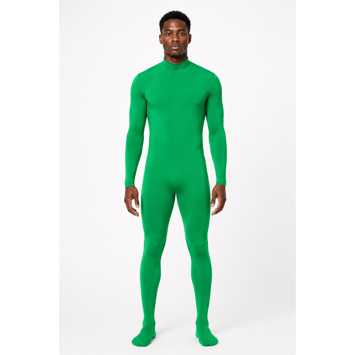 Kids' Green Hooded Halloween Jumpsuit