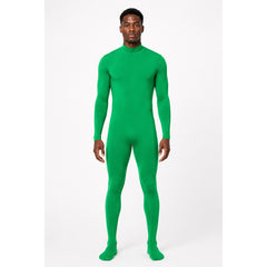 Kids' Green Hooded Halloween Jumpsuit