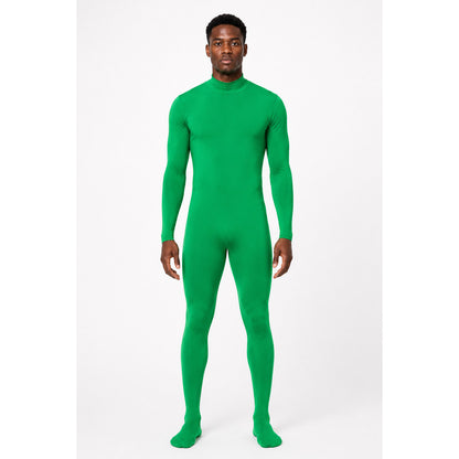 Kids' Green Hooded Halloween Jumpsuit