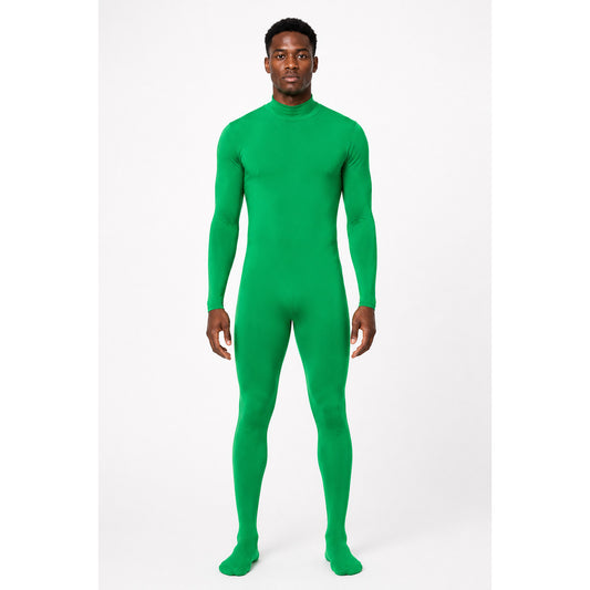 Kids' Green Hooded Halloween Jumpsuit main product view