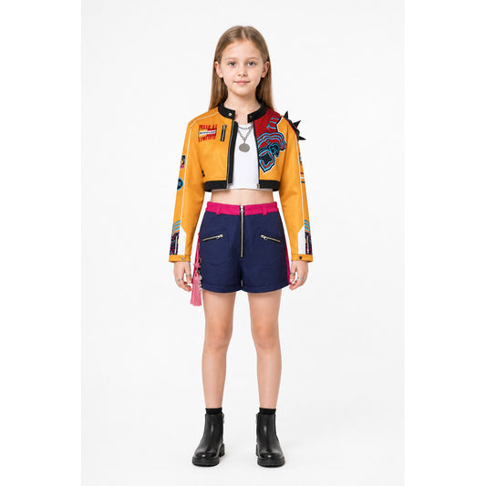 Rumi Cosplay Costume with Jacket and Shorts main product view
