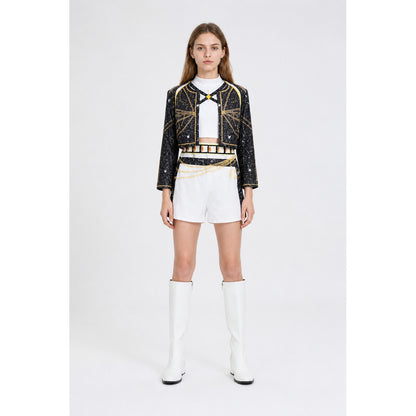 Cosplay Costume with Jacket, Vest, and Shorts main product view